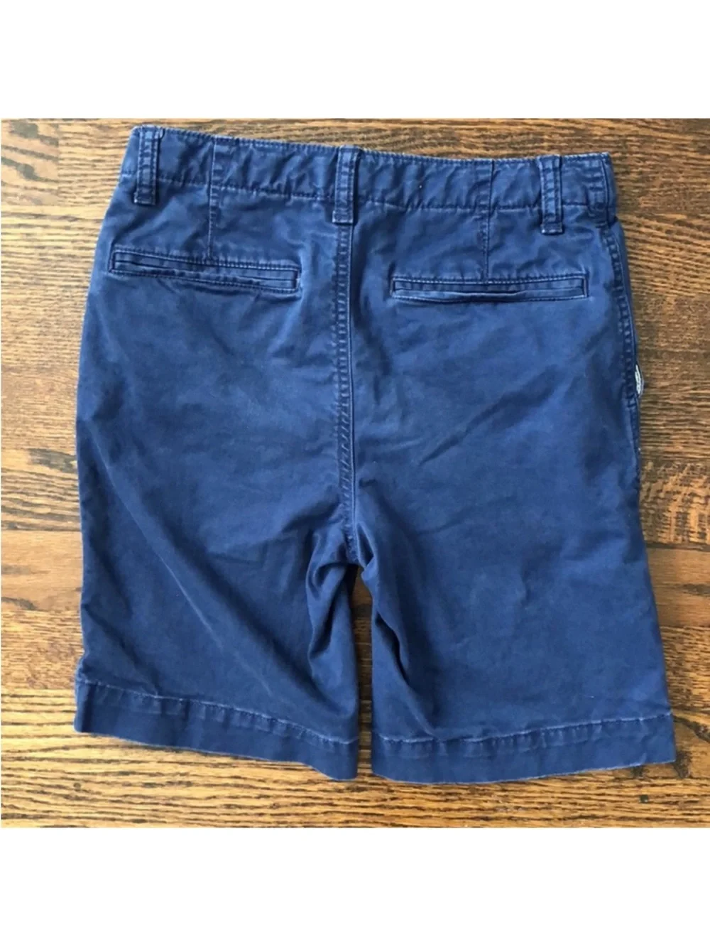 Gap Kids Navy School Uniform Cotton Chino Shorts Size 12